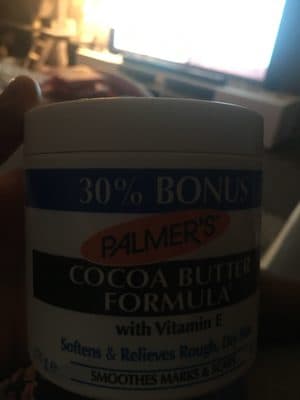 Cocoa butter formula