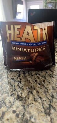 Milk Chocolate English Toffee Miniatures Bar