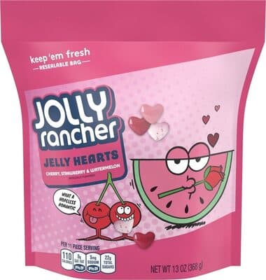 Cherry, Strawberry & Watermelon Jelly Hearts