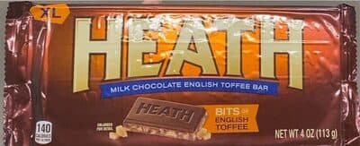 Milk Chocolate English Toffee Bar