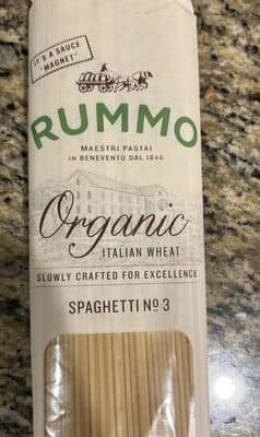 Organic spaghetti
