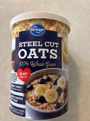 100% Whole Grain Steel Cut Oats