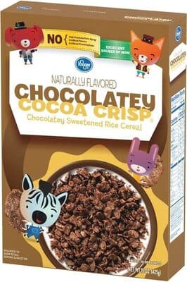 Chocolatey Cocoa Crisp Sweetened Rice Cereal