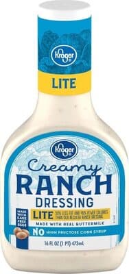 Lite creamy ranch dressing
