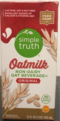 Original Oatmilk Non-Dairy Oat Beverage