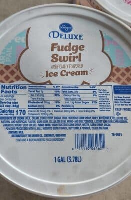 Fudge Swirl Ice Cream