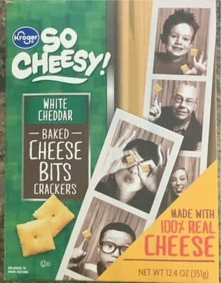 White Cheddar Cheese Bits Crackers
