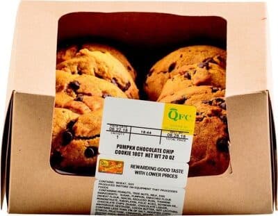 Pumpkin chocolate chip cookies