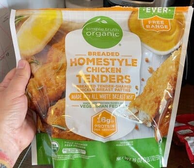 Breaded Homestyle Chicken Tenders, Breaded Tender-Shaped Chicken Breast Patties