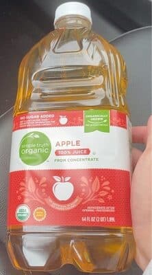 Apple 100% Juice From Concentrate