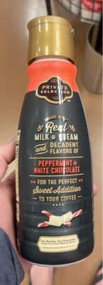 peppermint & white chocolate creamer