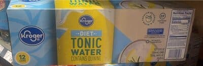 Diet tonic water
