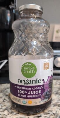 No Sugar Added Black Mulberry Juice