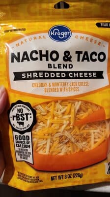 Nacho & Taco Blend Finely Shredded Cheese