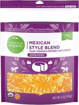 Mexican Style Blend Finely Shredded Cheese