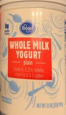 Plain Whole Milk Yogurt