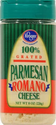 Grated Parmesan Romano Cheese