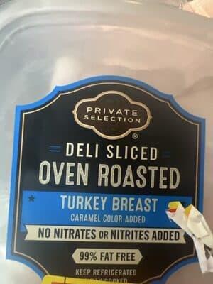 Oven Roasted Deli Sliced Turkey Breast