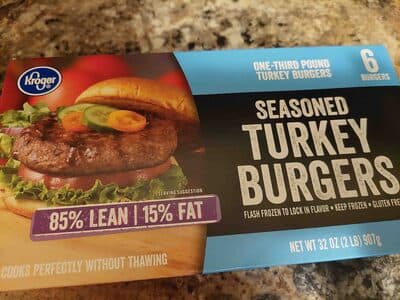 Seasoned Turkey Burgers
