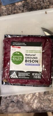 Natural Ground Bison