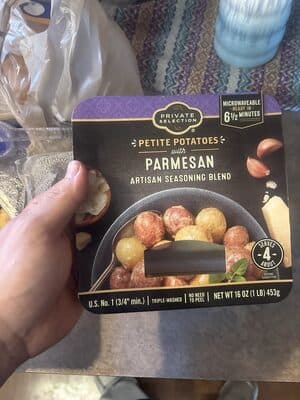 Petite Potatoes with Parmesan