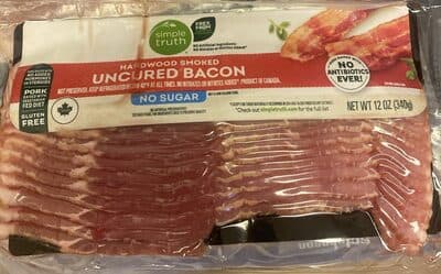 Hardwood Smoked Bacon No Sugar