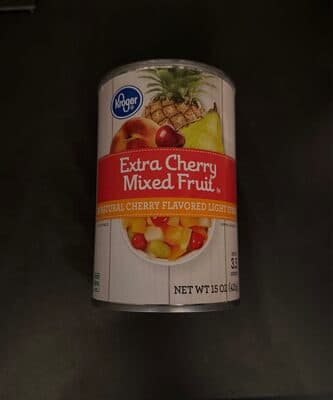 Extra Cherry Mixed Fruit In Natural Cherry Flavored Light Syrup
