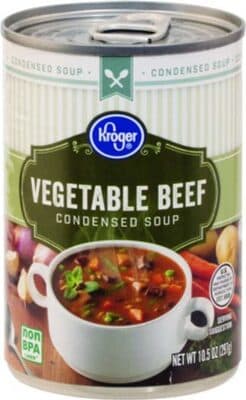 Vegetable Beef Condensed Soup