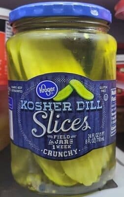 Kosher Dill Crunchy Slice Pickles