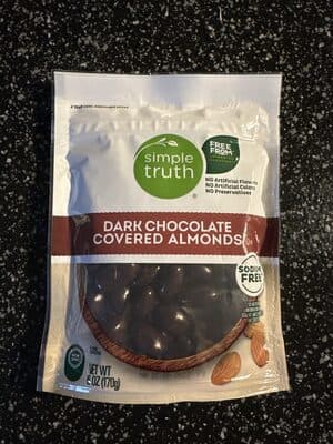 Simple Truth Organic, Dark Chocolate Covered Almonds