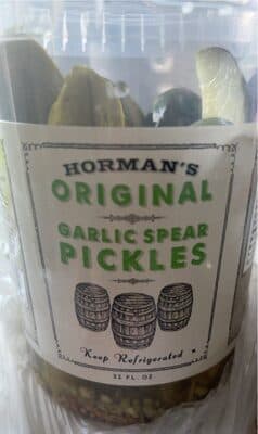 Norman’s Garlic Spear Pickles