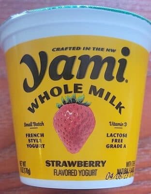 Strawberry Flavored Whole Milk Yogurt