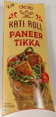 Kati Roll Paneer Tikka
