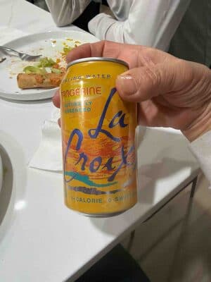 Tangerine Naturally Essenced Sparkling Water
