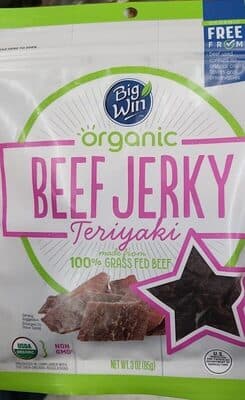 Organic Beef Jerky Teriyaki