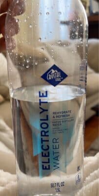 Vapor Distilled Rehydrate & Refresh Electrolyte Water