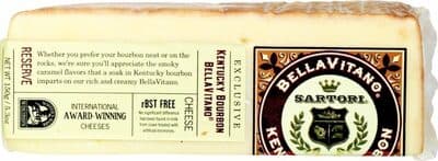 Bellavitano kentucky bourbon cheese