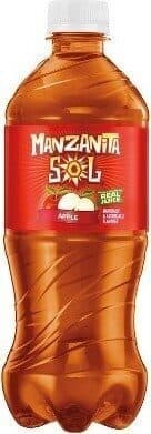 Manzanita Sol Apple Flavored Soda