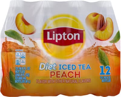 Diet Peach Iced Tea