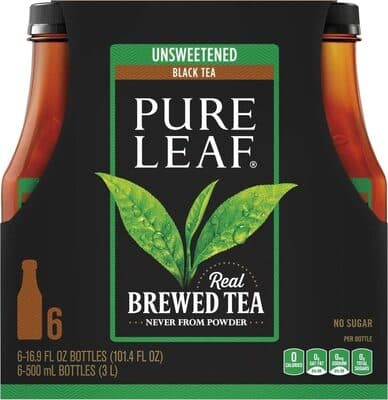 Unsweetened Black Real Brewed Tea