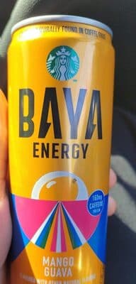 Starbucks Baya Mango Guava Sparkling Energy Drink