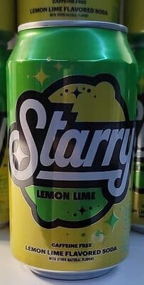 Starry Lemon Lime Flavored Soda