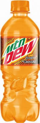 Mtn Dew Livewire Orange Soda