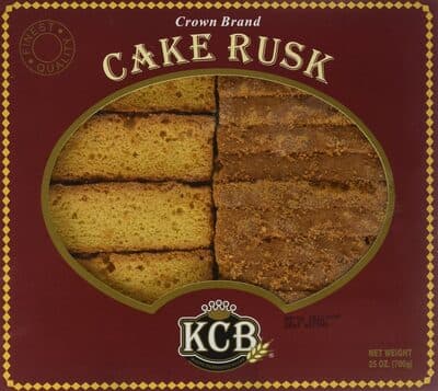 Kcb crown cake rusk