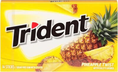 Pineapple Twist Sugar Free Gum With Xylitol