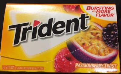 Sugar Free Gum With Xylitol, Passionberry Twist