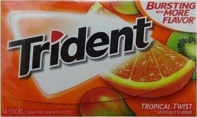 Sugar Free Gum With Xylitol, Tropical Twist
