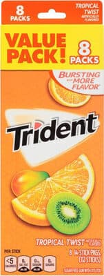 Tropical Twist Sugar Free Gum With Xylitol