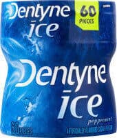 Dentyne Ice Gum Peppermint Sugar Free