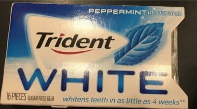 Peppermint Flavored Sugar Free Gum